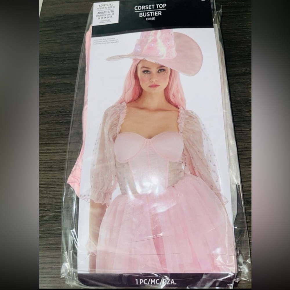 Pink Corset Top Bustier